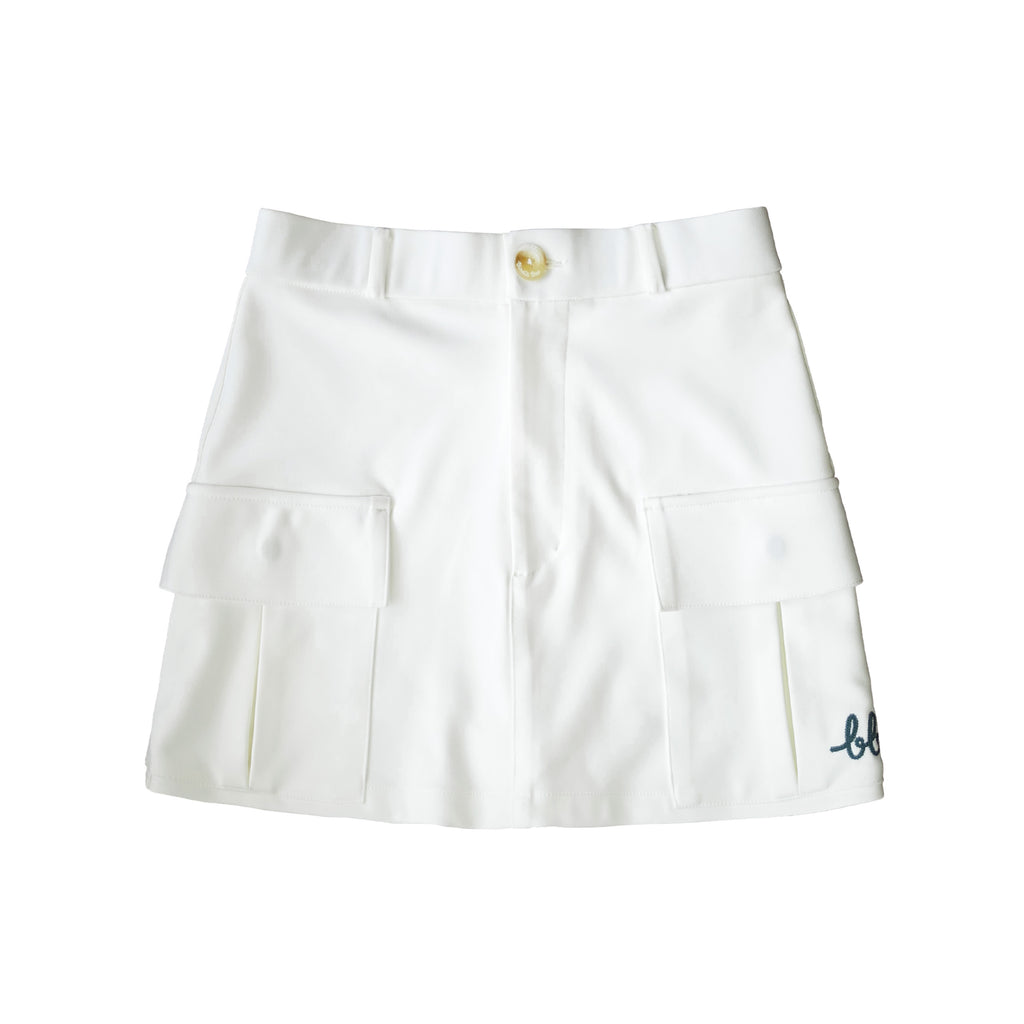 SCORE Pocket Skirt สี Off White